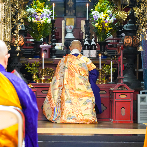 九州四十九院薬師霊場会の年次大祭での記念法要