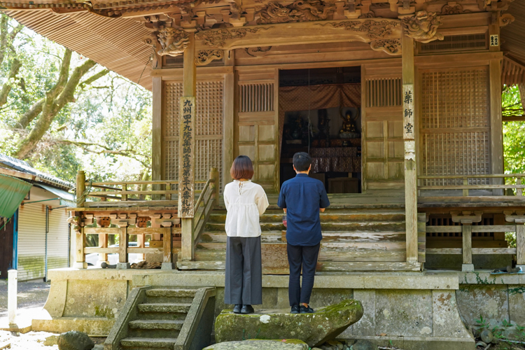 佐賀県杵島郡 第38番 日輪山 水堂安福寺の薬師堂を参拝